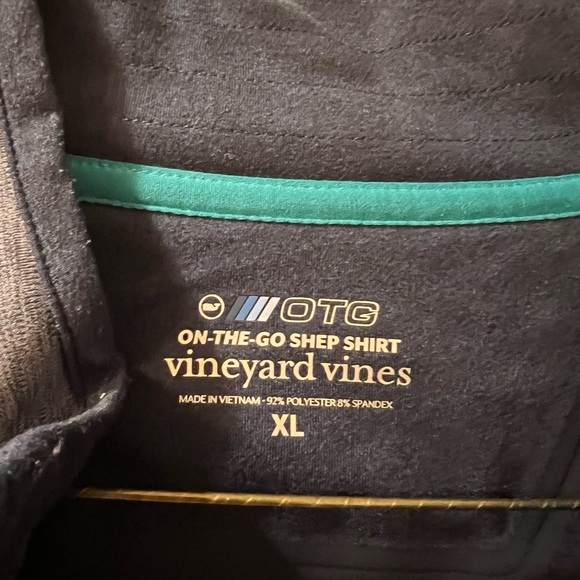 Men’s Vineyard Vines Performance 3/4 zip - Picture 2 of 2